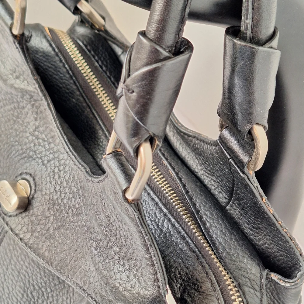 Cole Haan Village Black Leather Bag